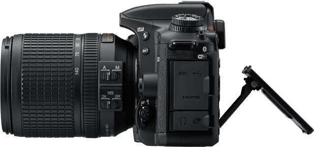 Nikon D7500 DSLR Camera with AF-S 18-140mm ED VR Lens - Black