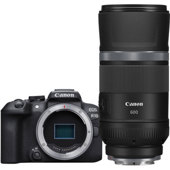Canon EOS R10 Mirrorless Camera with RF 600mm f11 IS STM Lens - Mike's  Camera
