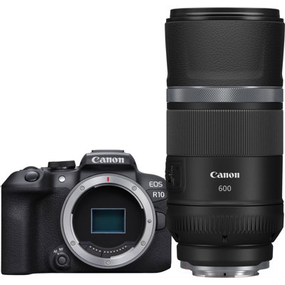 Canon EOS R10 Mirrorless Camera with RF 600mm f11 IS STM Lens