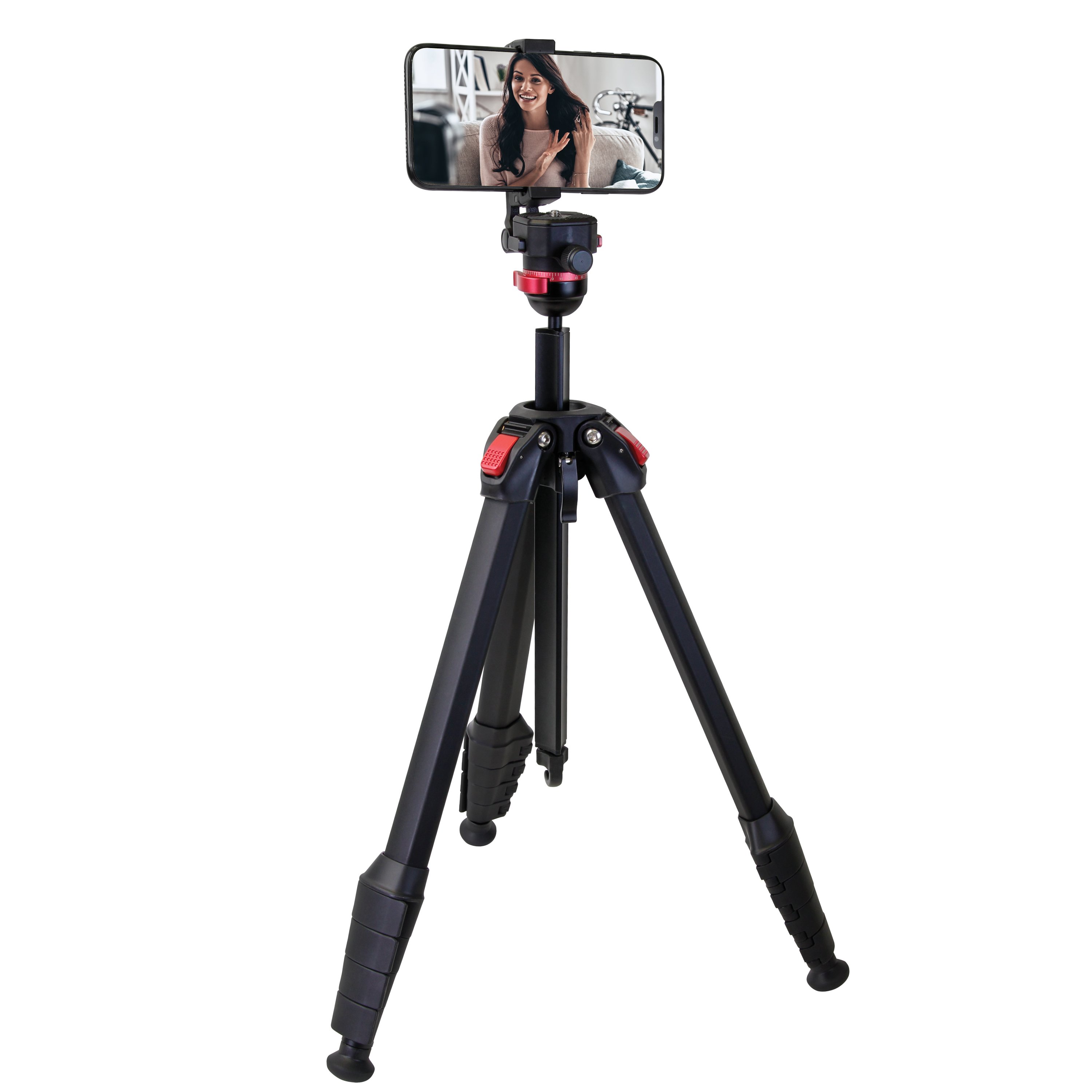 Optex Black OBALXT5 5 Section Aluminum Travel Tripod