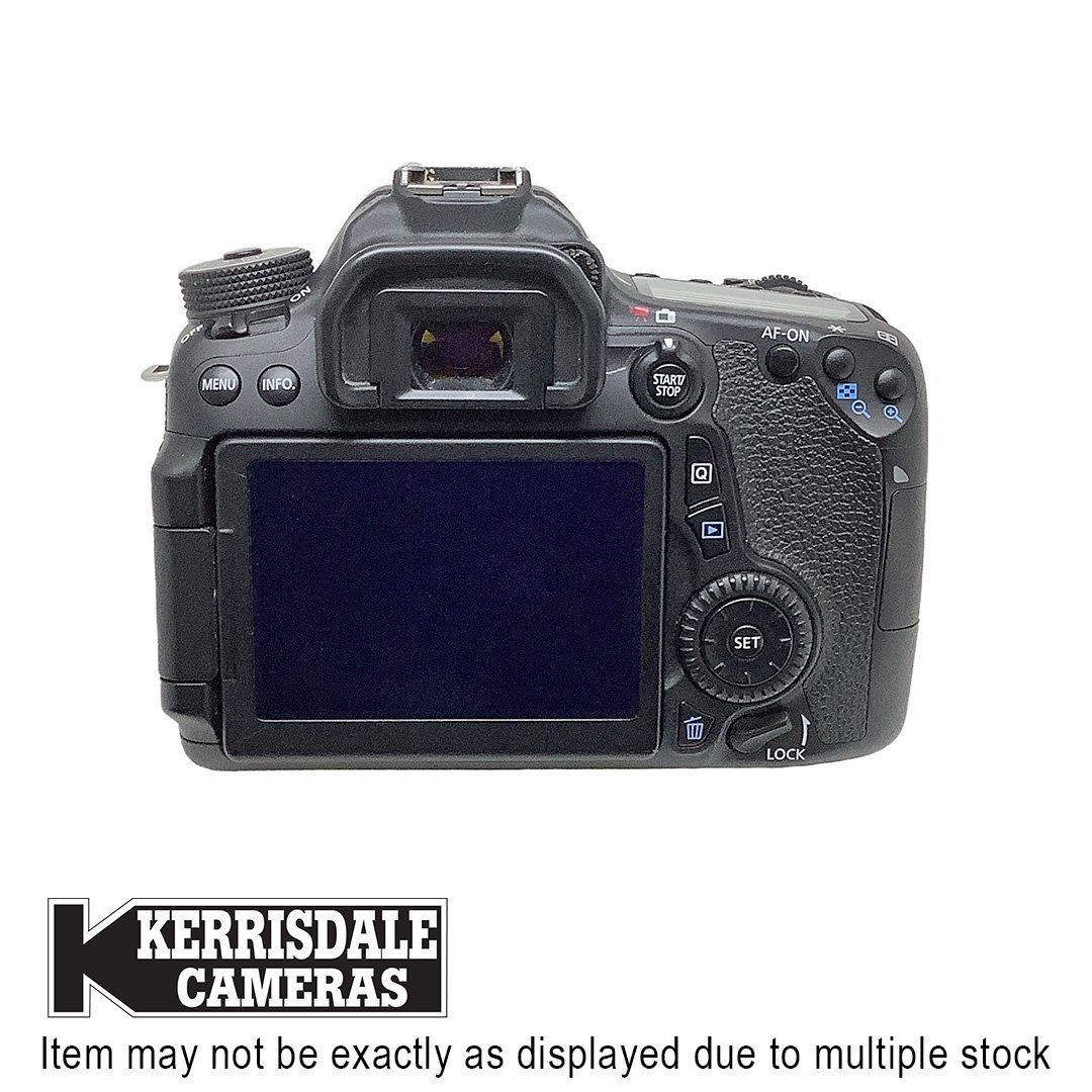 Canon-Used 70D Body – 20MP HD WiFi - Good Condition - Canon EFS Mount - Used # 587.CA70D