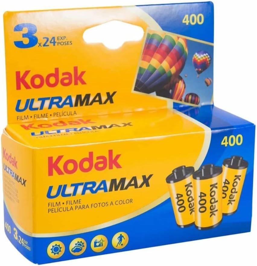 Kodak Ultra Max 400 GC-35-24 Film - 3 Pack - Biggs Camera