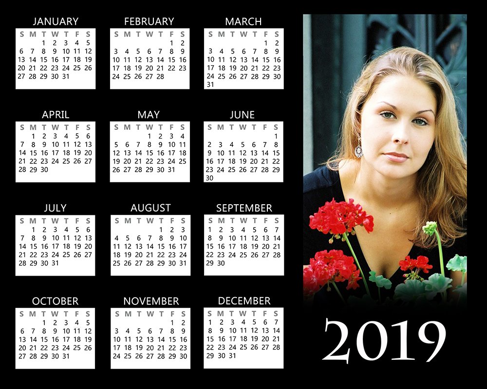 A4 Poster Calendar