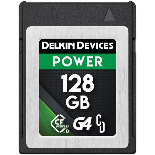 Delkin-Devices 128GB POWER CFexpress Type B G4 Memory Card