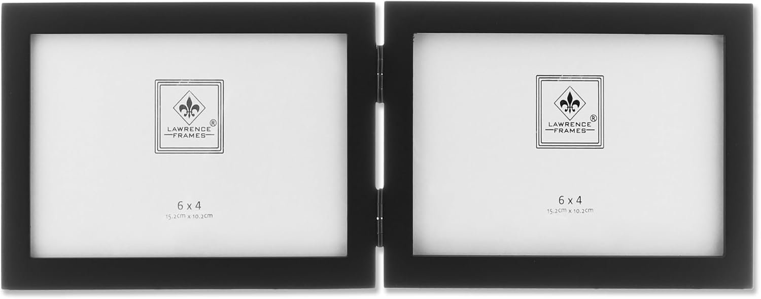 Lawrence Frames 5x7 Hinged Double Silver Standard Metal - View #6