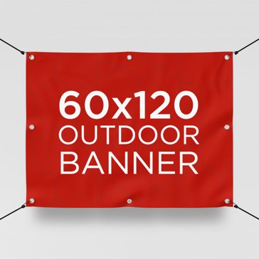vertical outdoor banner