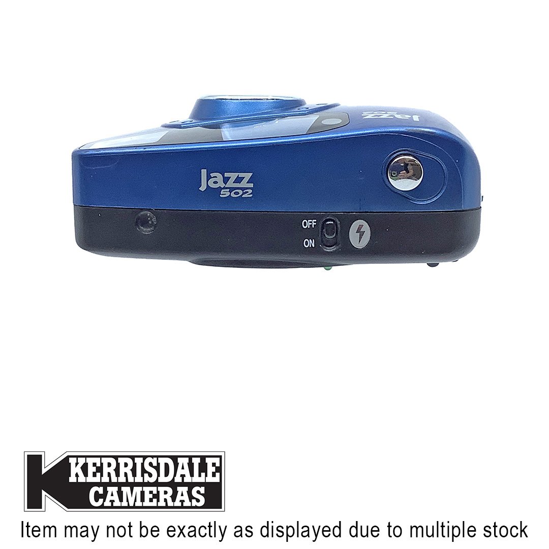 Jazz-Used 502 Big Finder Blue (Fixed Lens) - 35mm Film Point and Shoot - Used # 587.21209102