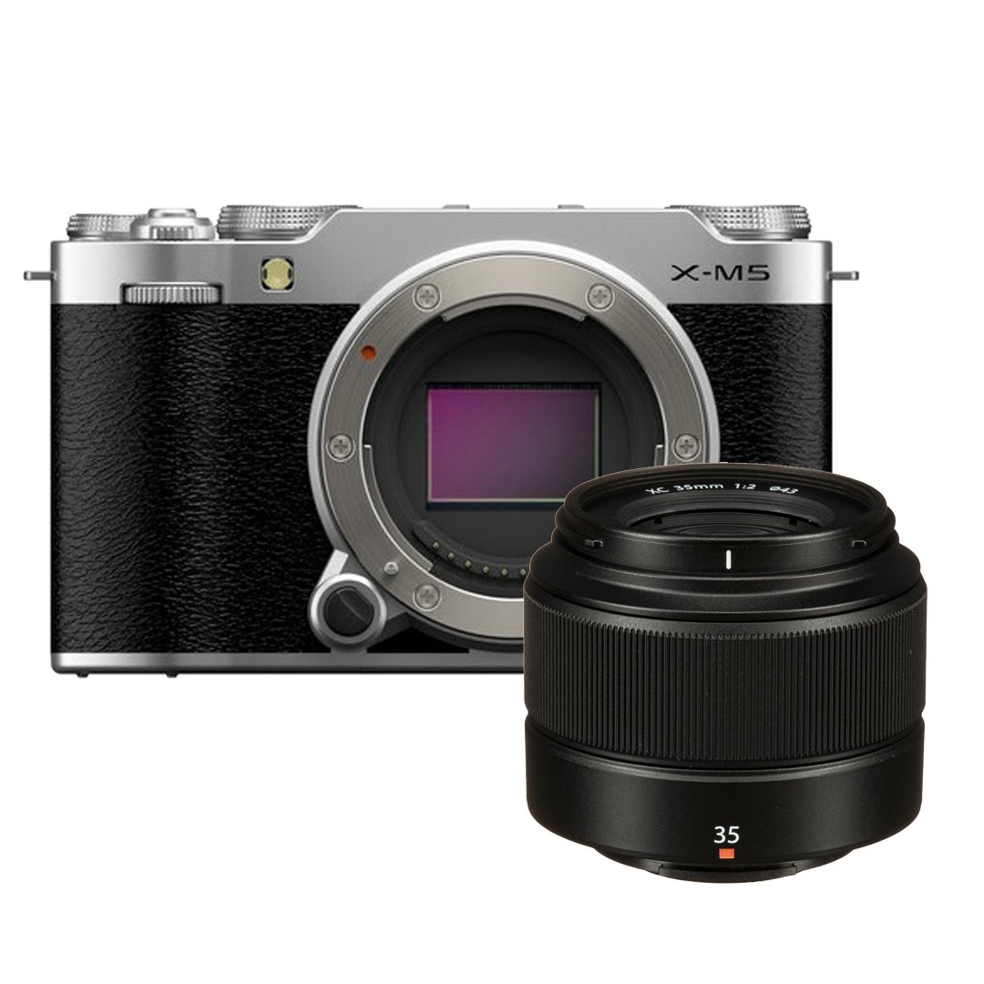 デジタルカメラ FUJIFILM X-M5 xc-35mmf2 富士フイルム、約355gの軽量ボディを実現したミラーレスカメラ