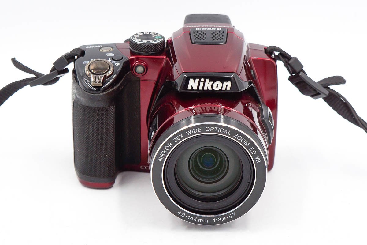 Nikon Used Nikon Coolpix P500 - Red w/ Charger, Strap, Cap