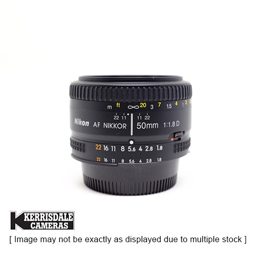 Nikon-Used 50mm f1.8 AFD - Nikon FX Mount – Used # 587.25A18D