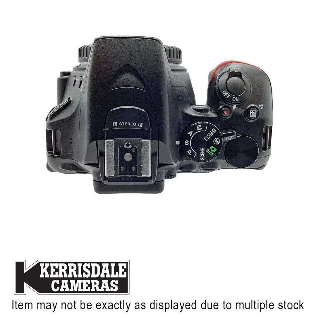 Nikon-Used D5500 Body – 24MP 1080p HD WiFi - Good Condition - Nikon DX Mount  – Used # 587.NID5500