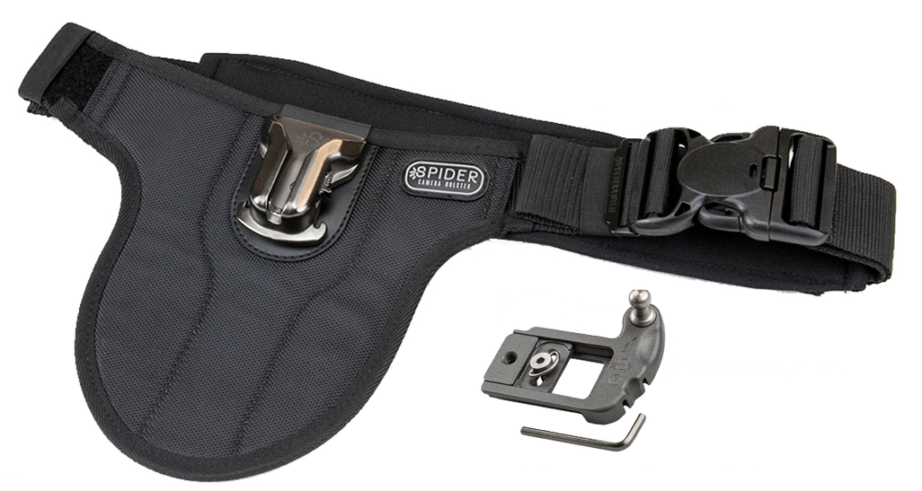 SpiderPro V2 - Sistema Waist Per Fotocamera Singola Con 4K | Accessori Inclusi | Ideale Per Sport E Matrimoni