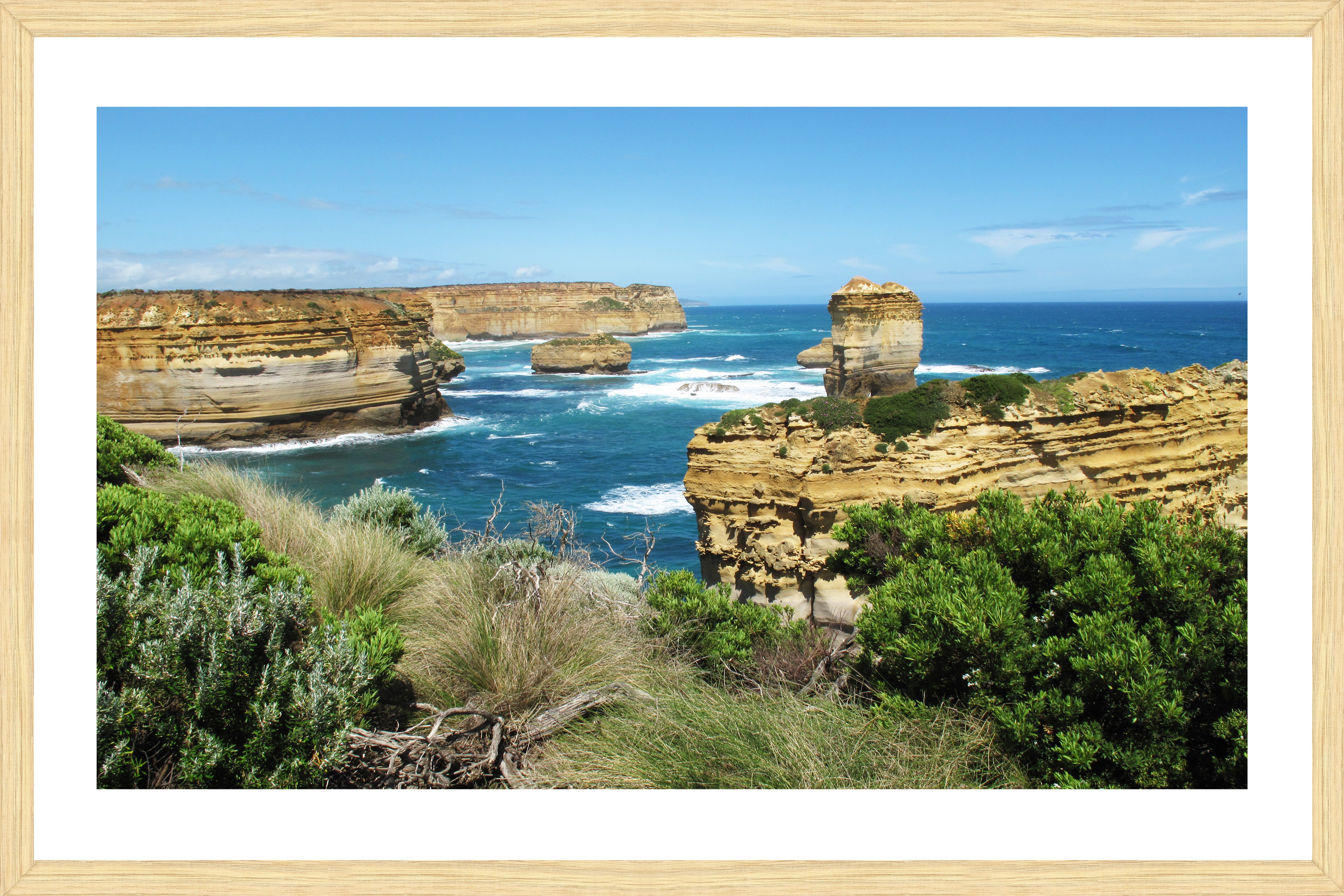 Victorian Ash Custom Frame and Print