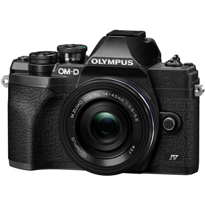 Olympus OM-D E-M10 Mark IV System Camera with M. Zuiko ED 14 Olympus OM-D E-M10 Mark IV System Camera with M. Zuiko ED 14