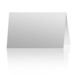 5x7 Landscape folded card, single image