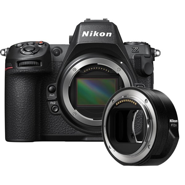 Nikon Nikon Z 8 Mirrorless Camera with Nikon FTZii Adapter  