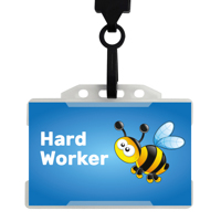 20 x Hard Worker Badges