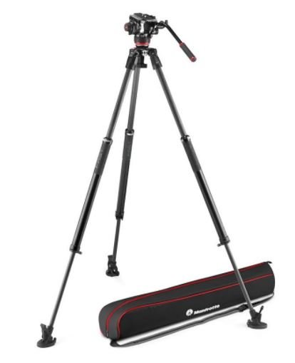 Manfrotto 504X Fluid Video Head with 635 Fast Single Carbon Leg