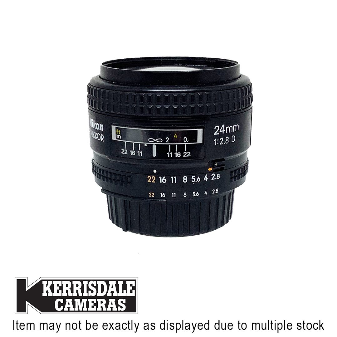 Nikon-Used 24mm F2.8 AF/D - Good Condition - Nikon FX Mount – Used # 587.25A24D