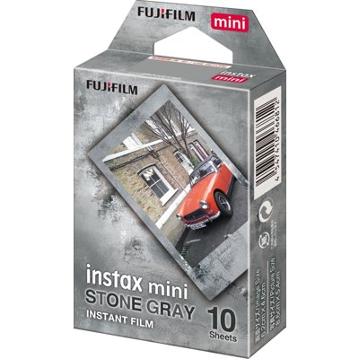 Fujifilm Instax Mini Stone Gray - 10 Sheets - The Camera Company