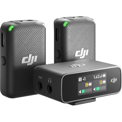 DJI Innovations Mic (2 TX + 1 RX + Charging Case) - Biggs Camera