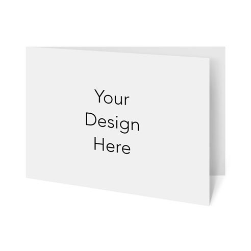 Cardstock Folded 5X7 Horn Photo