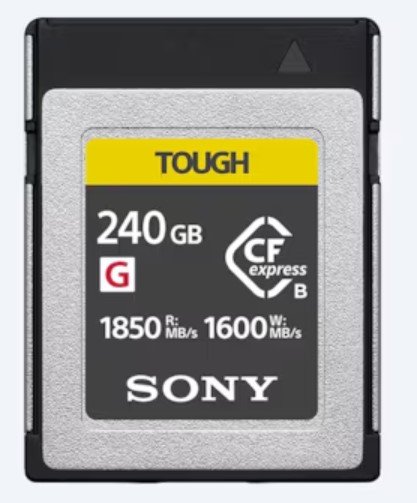 Sony CEB-G Series CFexpress Tough Type B Memory Card