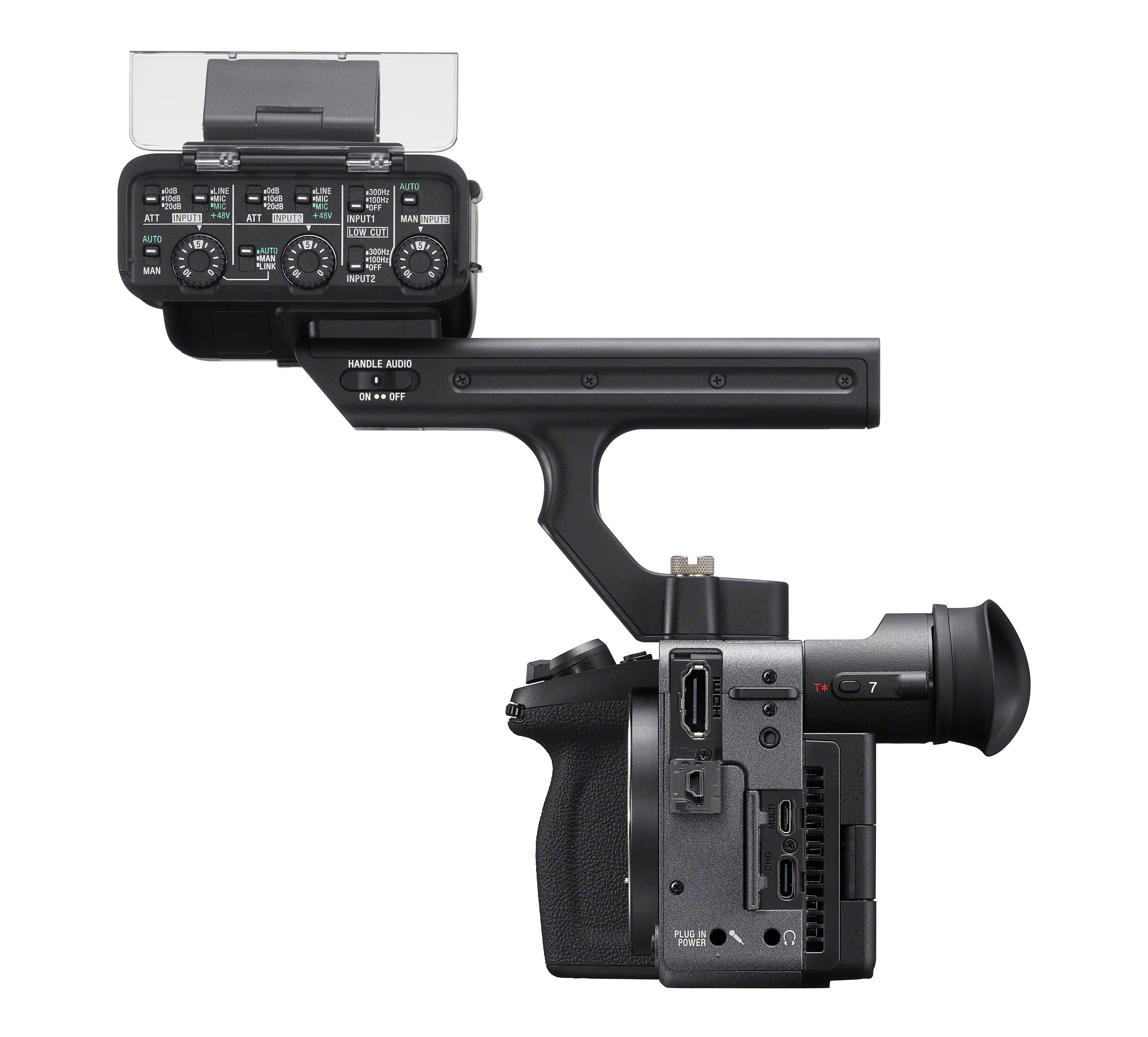 Sony FX2 Full-frame Cinema Line Camera - Body and XLR Handle Unit