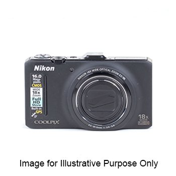Nikon USED Nikon Coolpix S9300 Black (no charger) - VERY GOOD