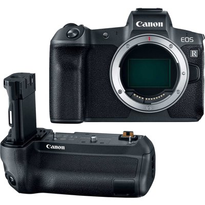 tweeling Verkeerd Sociaal Canon EOS R Mirrorless Camera - Body Only with Battery Grip BG-E22 - Mike's  Camera