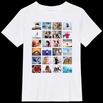 T-shirt collage ls