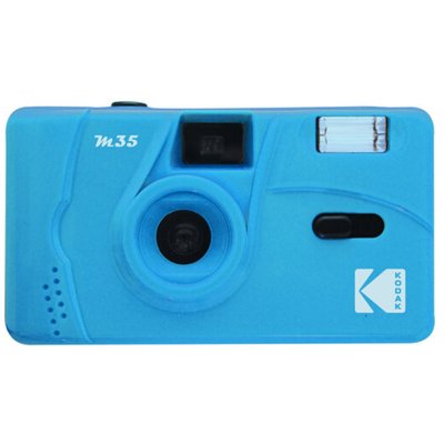 Kodak M35 Film Camera with Flash and Film Rolls Kit (Olive