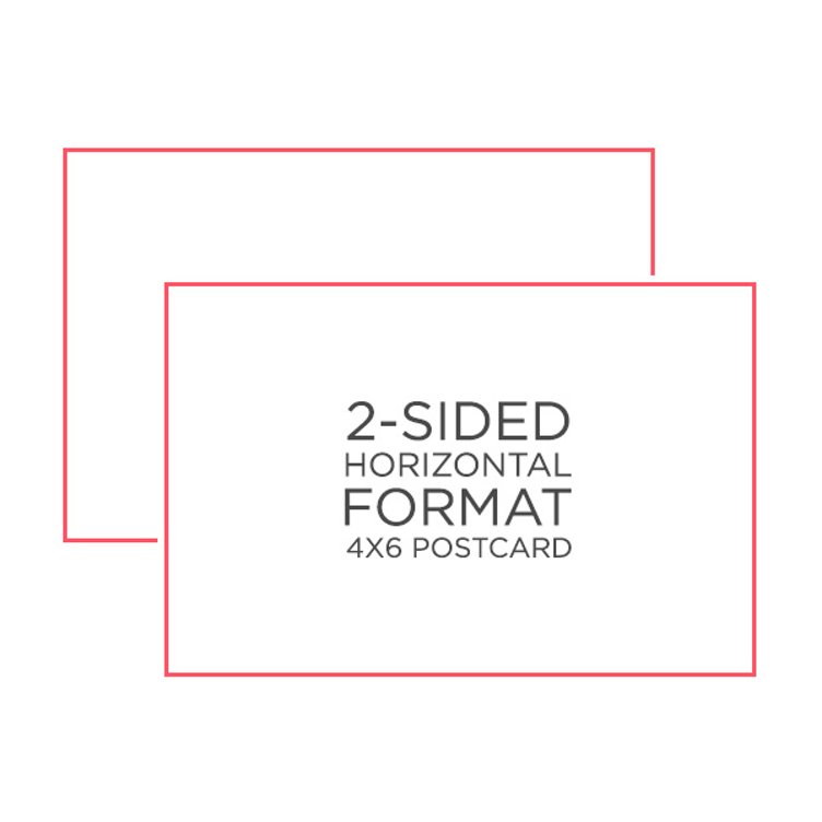 4x6 Standard Postcards - Color Services