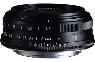 Voigtlander 18mm F2.8 Color-Skopar Aspherical X-Mount