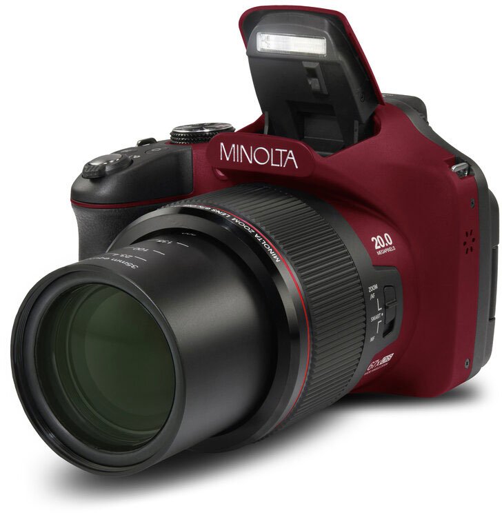 Minolta MN67Z 20MP 67X Optical Zoom Wi-Fi Bridge Camera