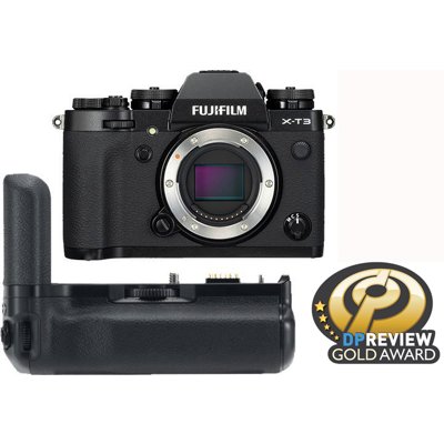 duidelijkheid Phalanx shampoo Fujifilm X-T3 Mirrorless Digital Camera - Body Only with VG-XT3 Vertical  Grip - Cardinal Camera