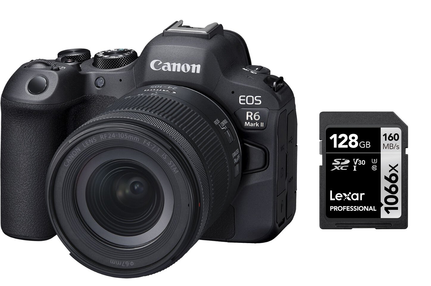Canon Appareil Photo Numérique Sans Miroir EOS R6 Mark II avec Objectif RF 24105mm f47.1 IS