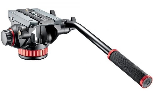 Manfrotto 502 Fluid Video Head with Flat Base MVH502AH - Mike's Camera