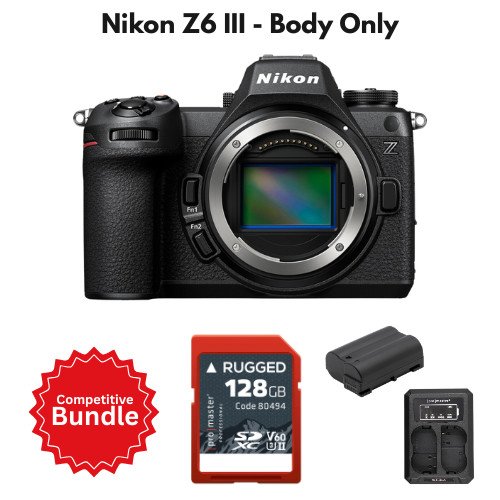 Nikon Nikon Z6 III Body Only- Bundle - Competitive Cameras
