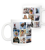 15 oz. Ceramic Mug Collage - 24 images