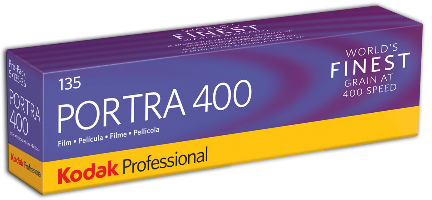 Kodak Professional Portra 400 color 135mm 36 Exposures - 5 Pack
