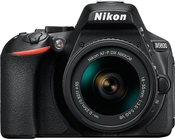 Nikon D5600 Digital SLR Camera with AF-P 18-55mm VR Lens
