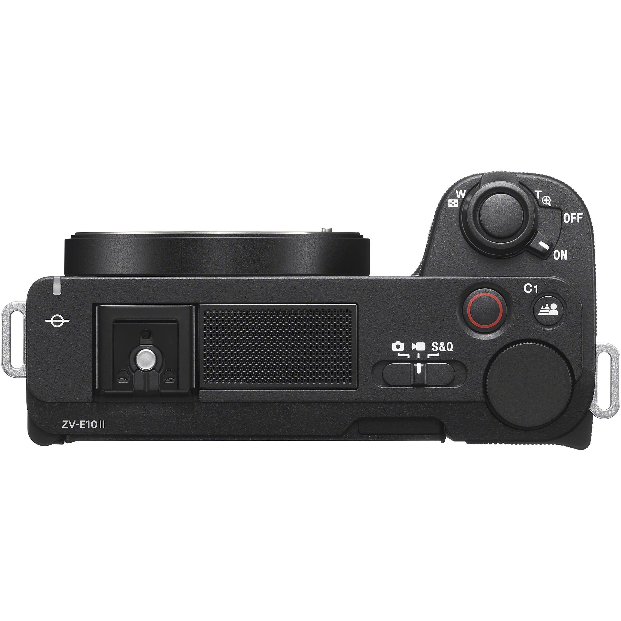 Sony ZV-E10 II Interchangeable Lens Content Creators’ Camera with E PZ 16-50mm f3.5-5.6 OSS II