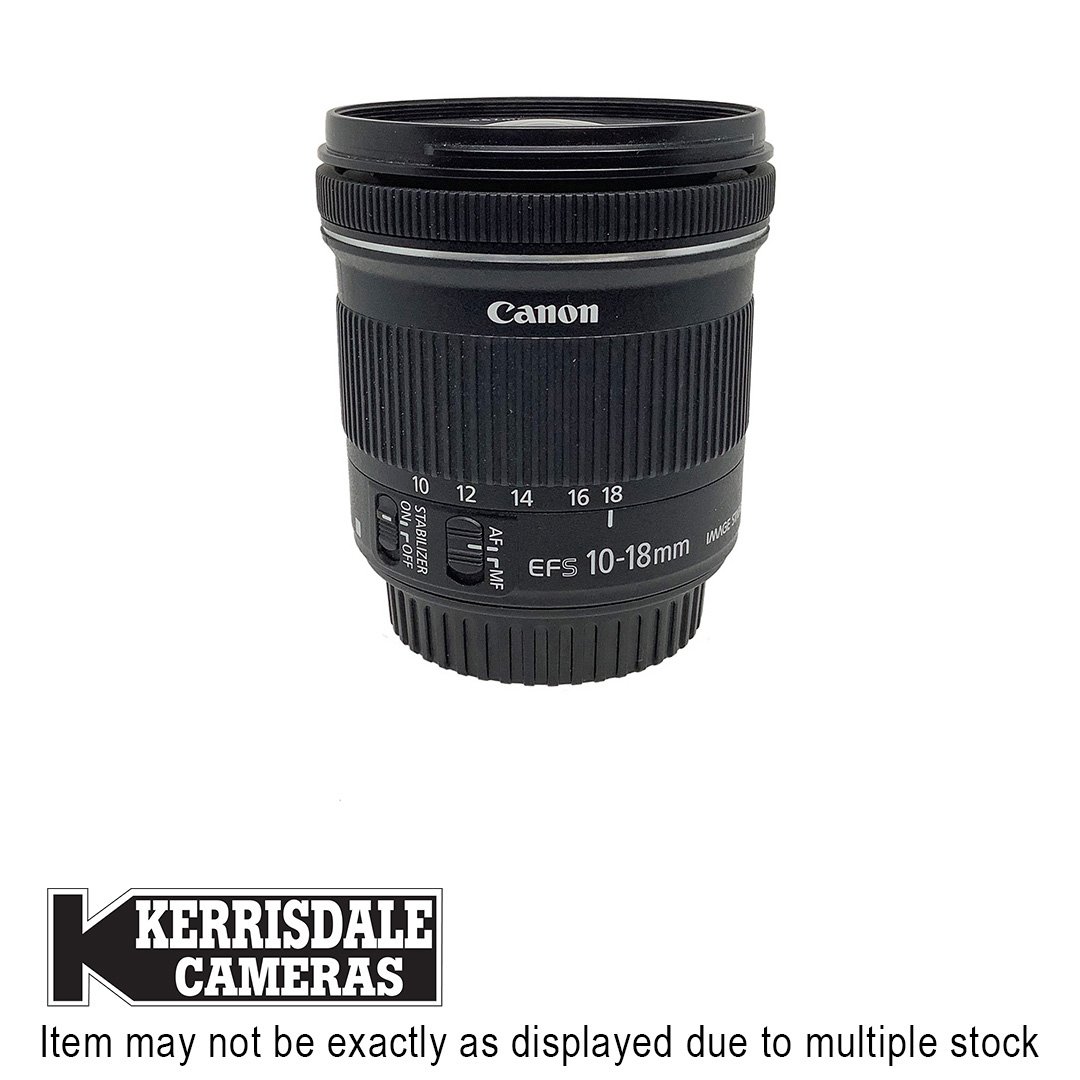 Canon-Used 10-18mm F4.5-5.6 IS STM - Good Condition - Canon EFS Mount – Used # 587.156A1018