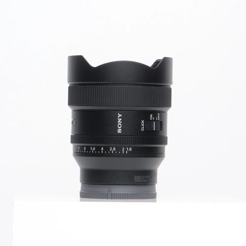 Sony FE 14mm f/1.8 GM Full-Frame Autofocus Lens for E-Mount, Black used