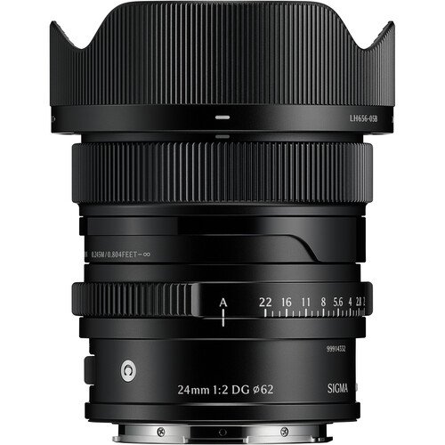 Sigma 24mm F2 DG Contemporary - Sony-E Mount - Black