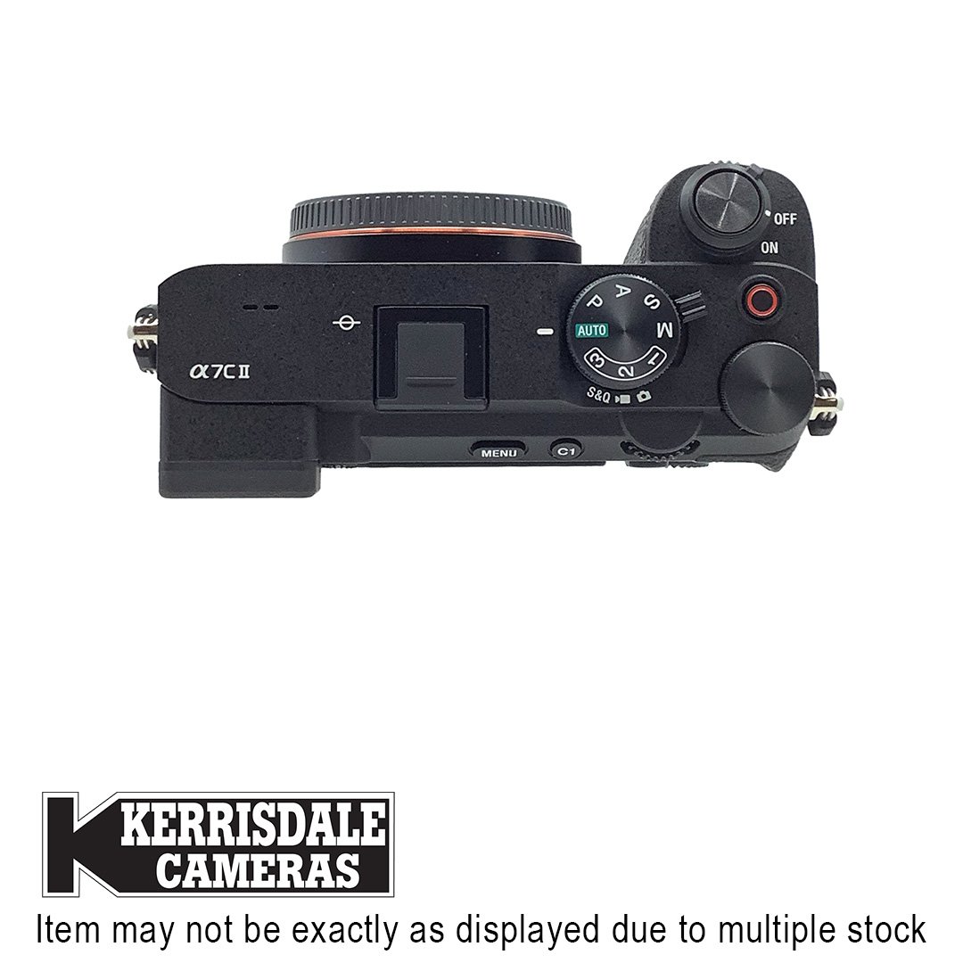 Sony-Used A7C II Body (Black) - 33MP 4K - Good Condition - Sony FE Mount - Used # 587.SOA7C2B