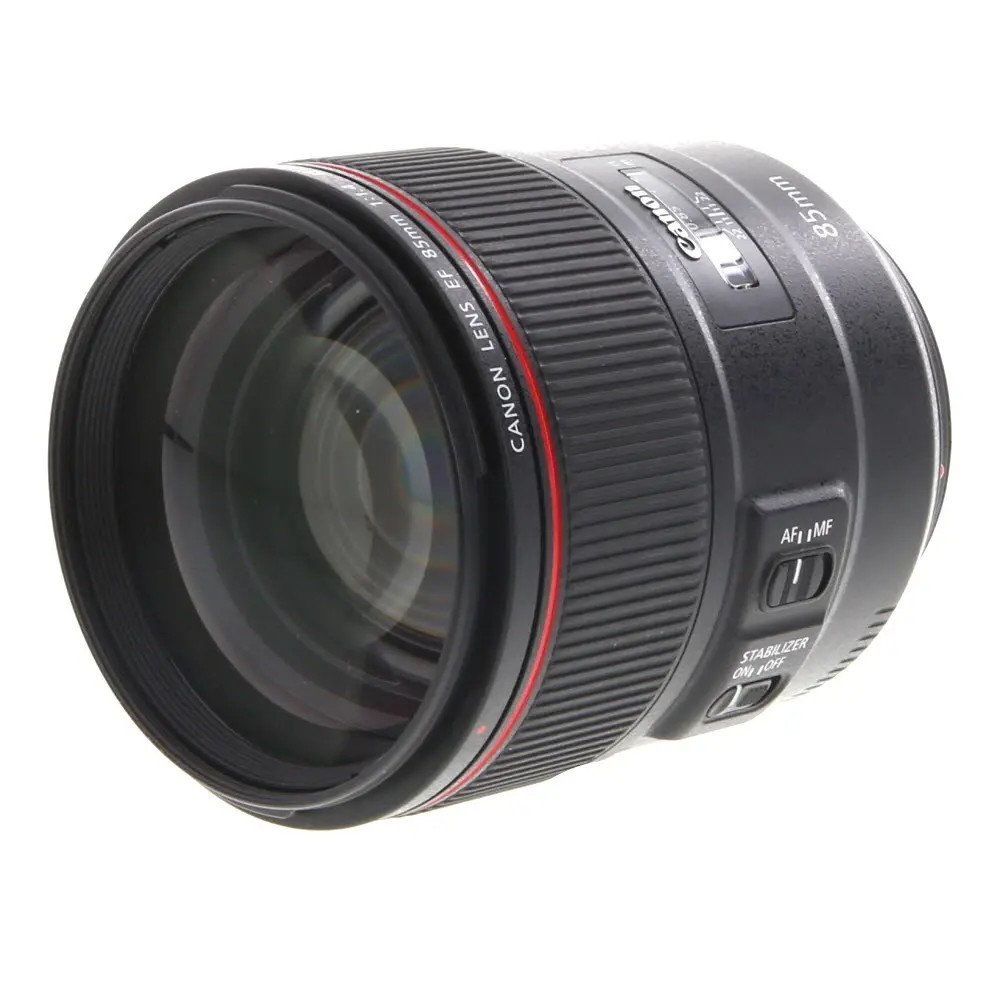 Canon 85mm f/1.4 L IS USM EF-Mount Lens used