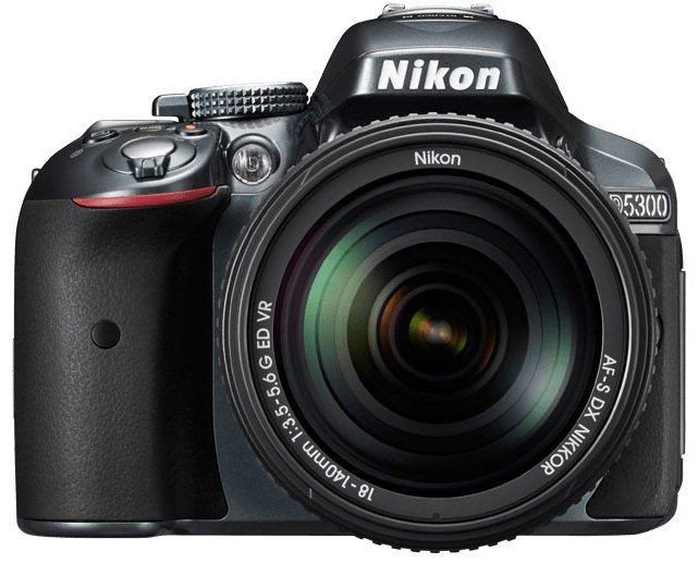 Nikon D5300 Digital Camera with AF-S NIKKOR 18-140mm VR Lens