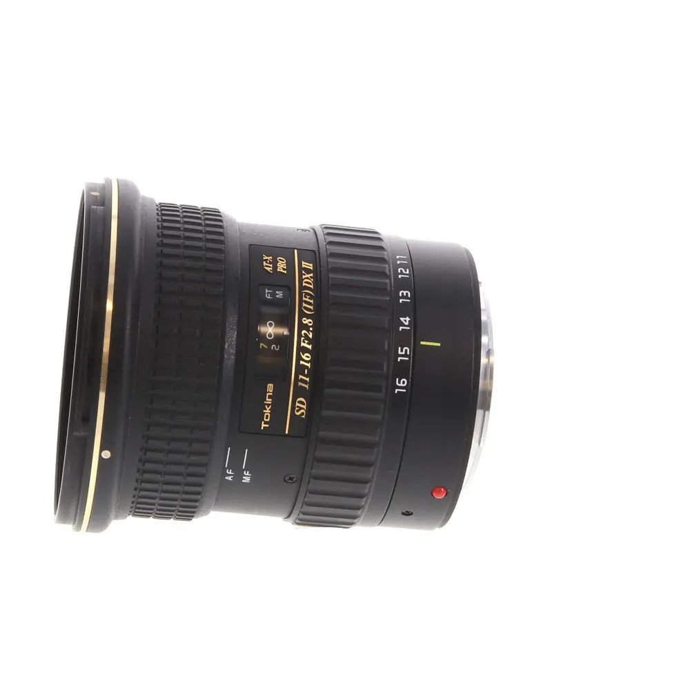 Nikon (BGN) Tokina 11-16mm f/2.8 AT-X Pro SD (IF) DX II Autofocus APS-C Lens for F-Mount used